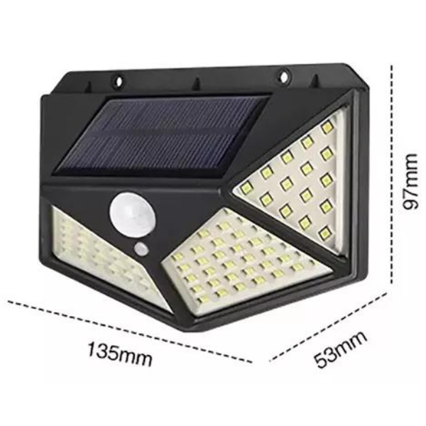 Luminária Solar De Led Para Parede