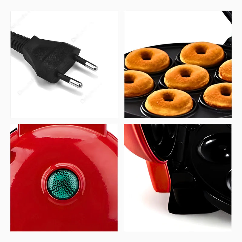 Máquina De Donuts - Faz 7 Rosquinhas - 220v