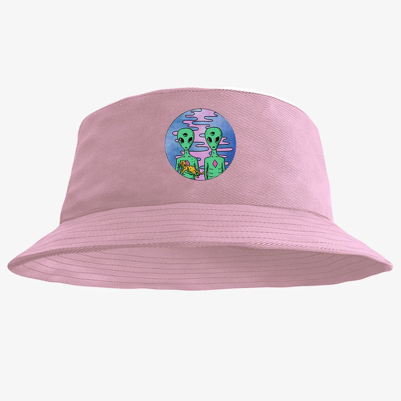 Chapéu Bucket Hat Unissex Com Estampa De ET