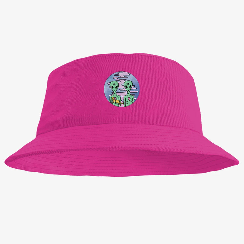 Chapéu Bucket Hat Unissex Com Estampa De ET